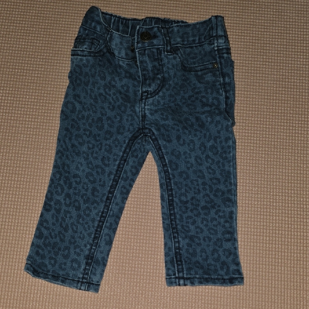 Cherokee Blue Patterned Kids Jeans